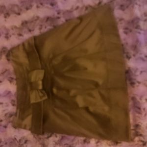 Satin Brown H&M Skirt